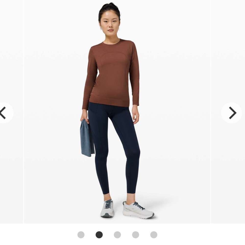 Lululemon swiftly breathe long sleeve shirt